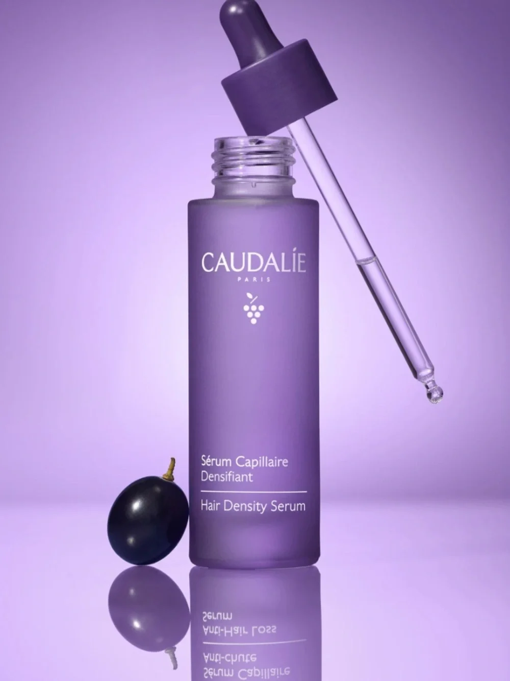 Caudalie Hair Density Serum for All Hair Types Thinning w Soothing Peptides NEW